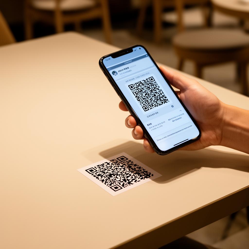 Сканування QR-коду меню
